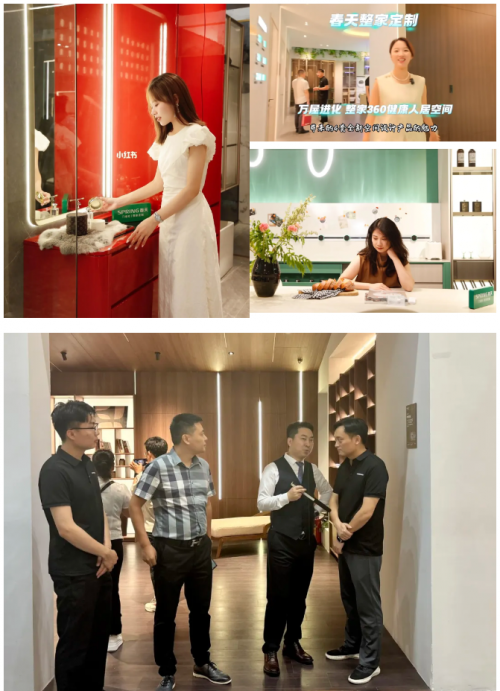 春天整家定制广州建博会大放异彩引领健康人居新风尚完美收Bwin必赢官！(图10)