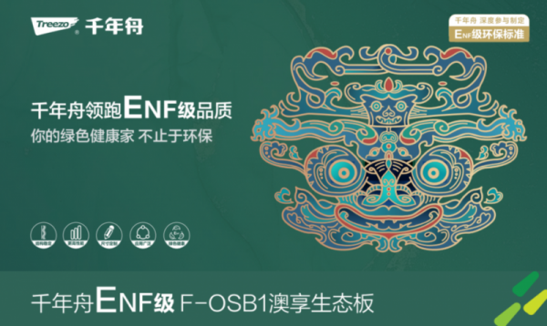 千年舟家具F-OSB1澳享生态板带Bwin必赢你畅游美妙家居生活(图1)