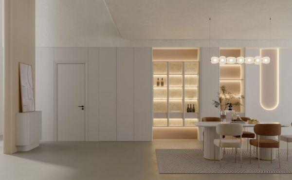 门墙柜一体化成为定制家居新主流到底有什么优势呢?(图6)