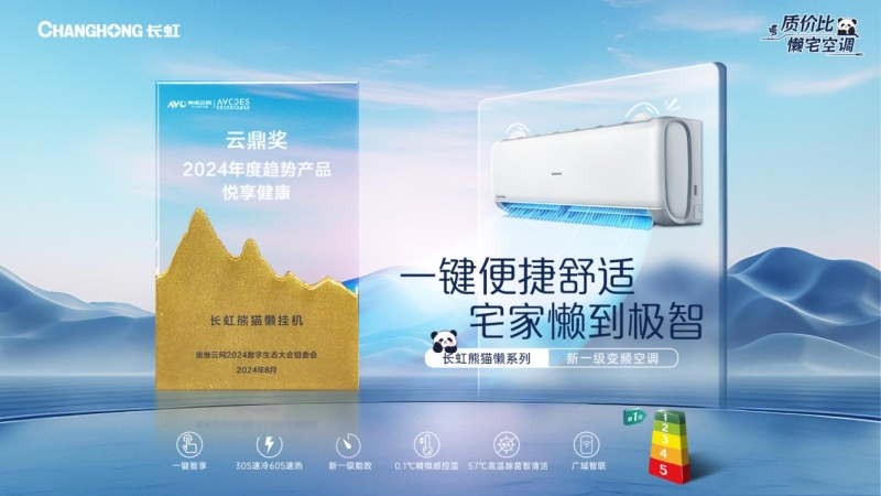奥维云网2024数字生态大会圆满落幕长虹空调荣获云鼎奖双项殊荣(图3)