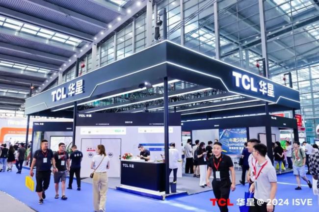 TCL华星“睛”艳亮相ISVE2024引领智慧商显新潮流(图6)