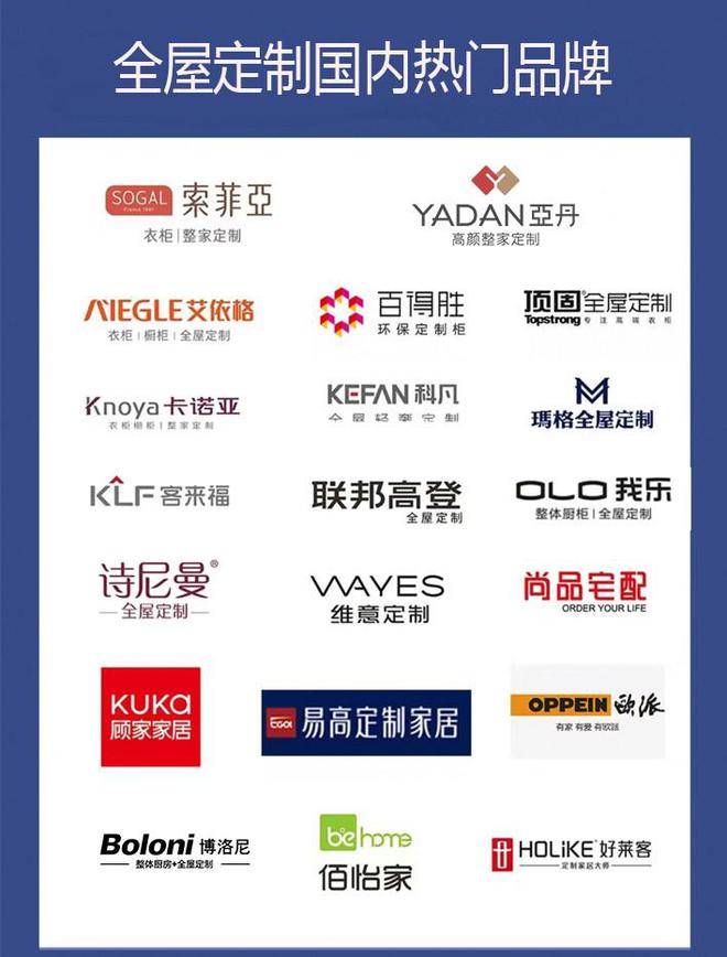 2024年度全屋定制十大品牌公认top10