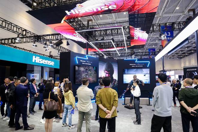 海信百吋电视矩阵亮相2024电博会让消费者零距离感受美好生活