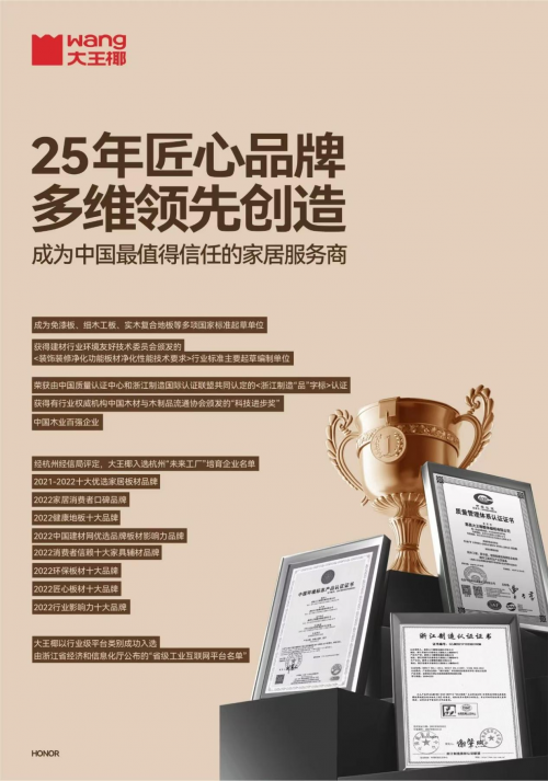 大王椰荣获“十大生态板品牌”、“优秀板材制造企业”称号(图10)