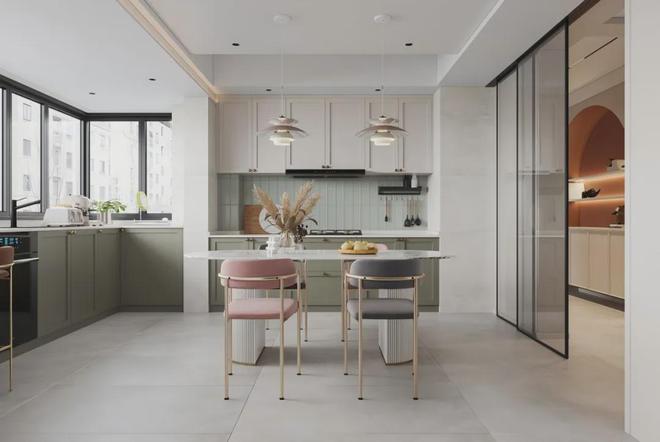 厨房推拉门精选指南这样设计让厨房更加通透明亮！(图3)