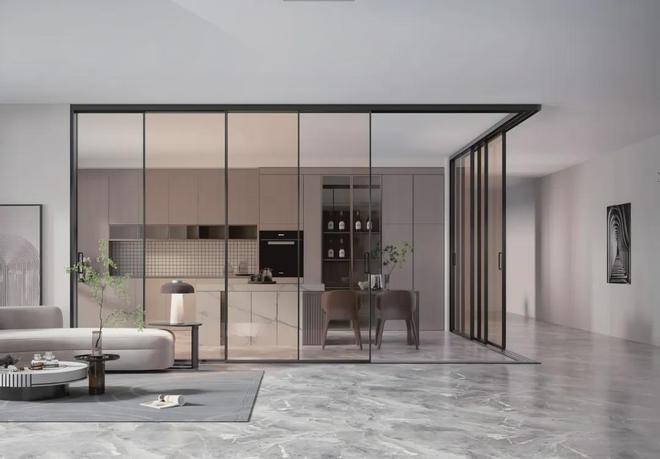 厨房推拉门精选指南这样设计让厨房更加通透明亮！(图2)