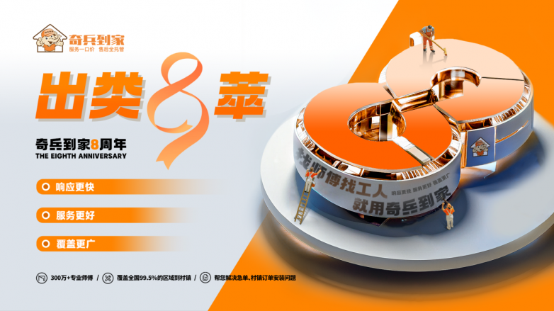 奇兵到家2024年度战报:响应更快服务更好成就家居服务新标杆(图1)