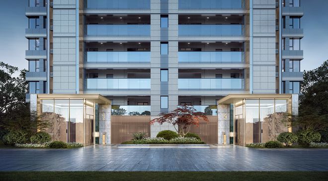中建山水雅境网站售楼处发布：北上海约18低密住区(图6)