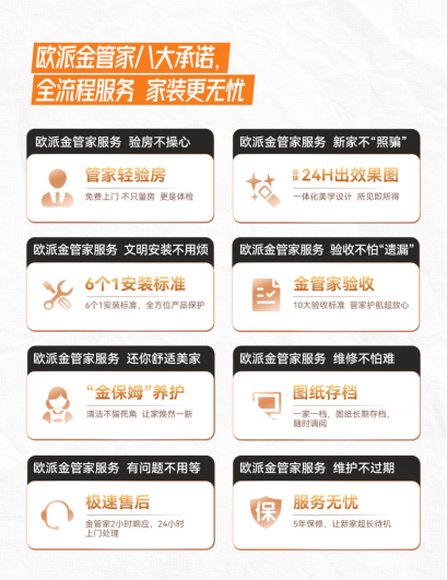 全球订单突破5000万个欧派深耕大家居平台全面提升消费满意度(图4)