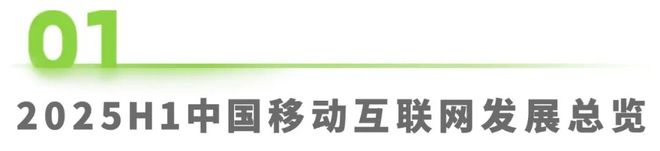 2025H1中国移动互联网流量半年报告(图1)