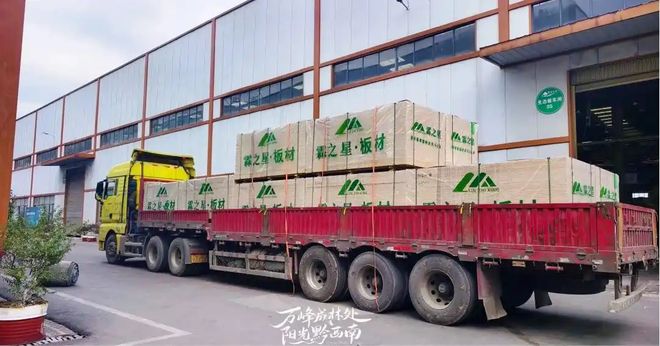 Bwin必赢15天完成首单出口！黔西南板材叩开东南亚市场大门(图1)