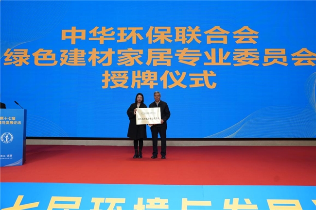必赢Lamett乐迈石晶闪耀第十七届环境与发展论坛共创绿色建材新未来(图3)