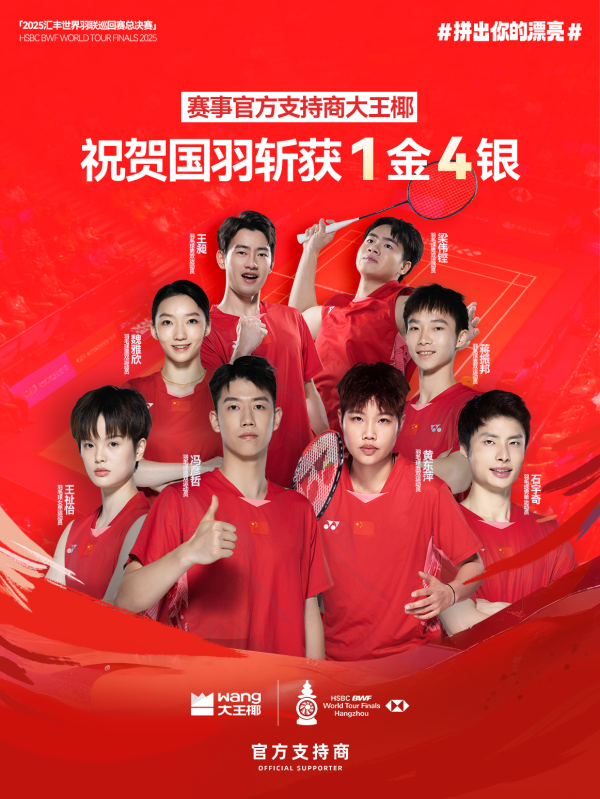 百亿目标的关键一步！大必赢王椰牵手2025世界羽联巡回赛总决赛打响进阶突围战(图6)